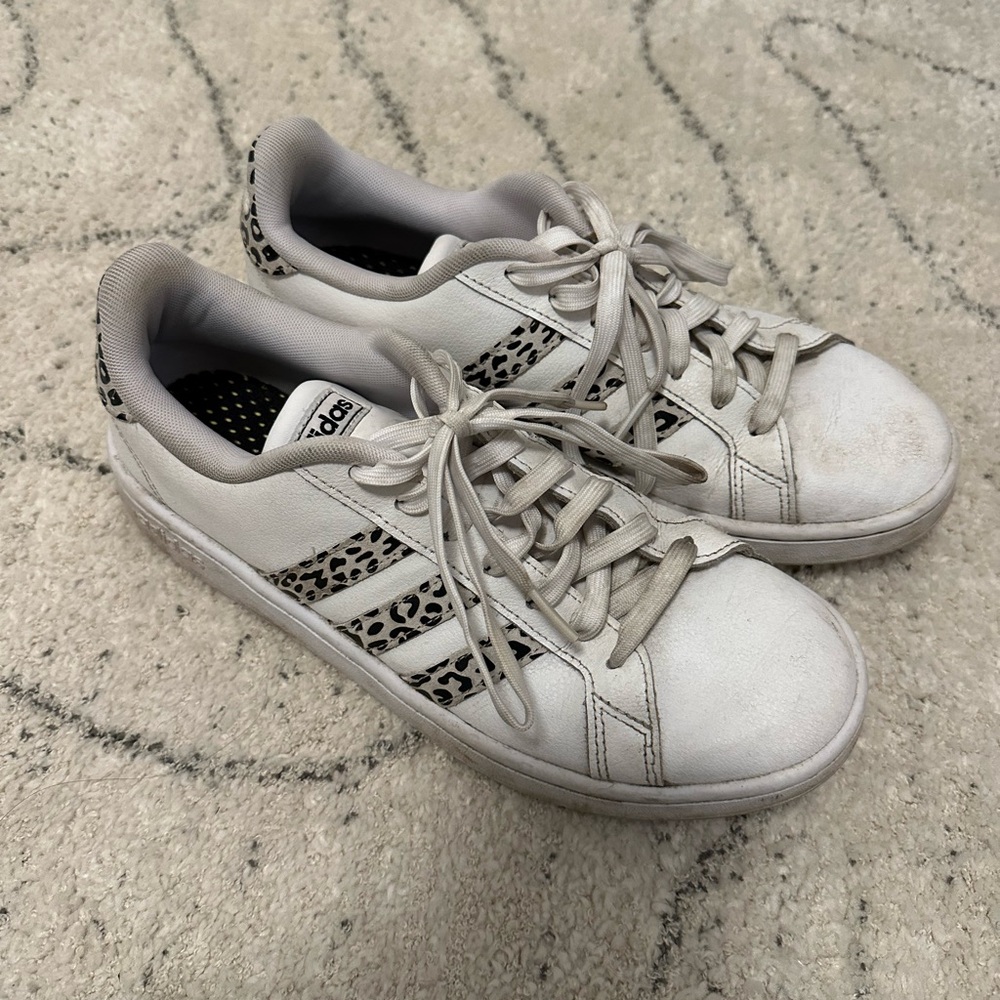 Adidas Women's Leopard Print Sneakers